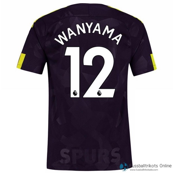 Tottenham Hotspur Trikot Ausweich Wanyama 2017-18 Fussballtrikots Günstig
